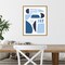 Cozy Cottage Blues II by Courtney Prahl 16-in. W x 20-in. H. Canvas Wall Art Print Framed in Gold